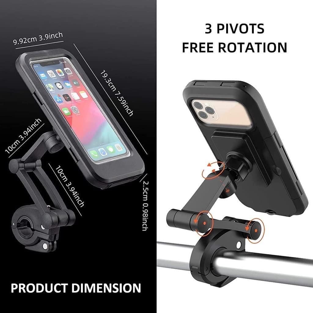 Universal 360° Rotation Waterproof Bike Phone Holder 🚴♂️✨